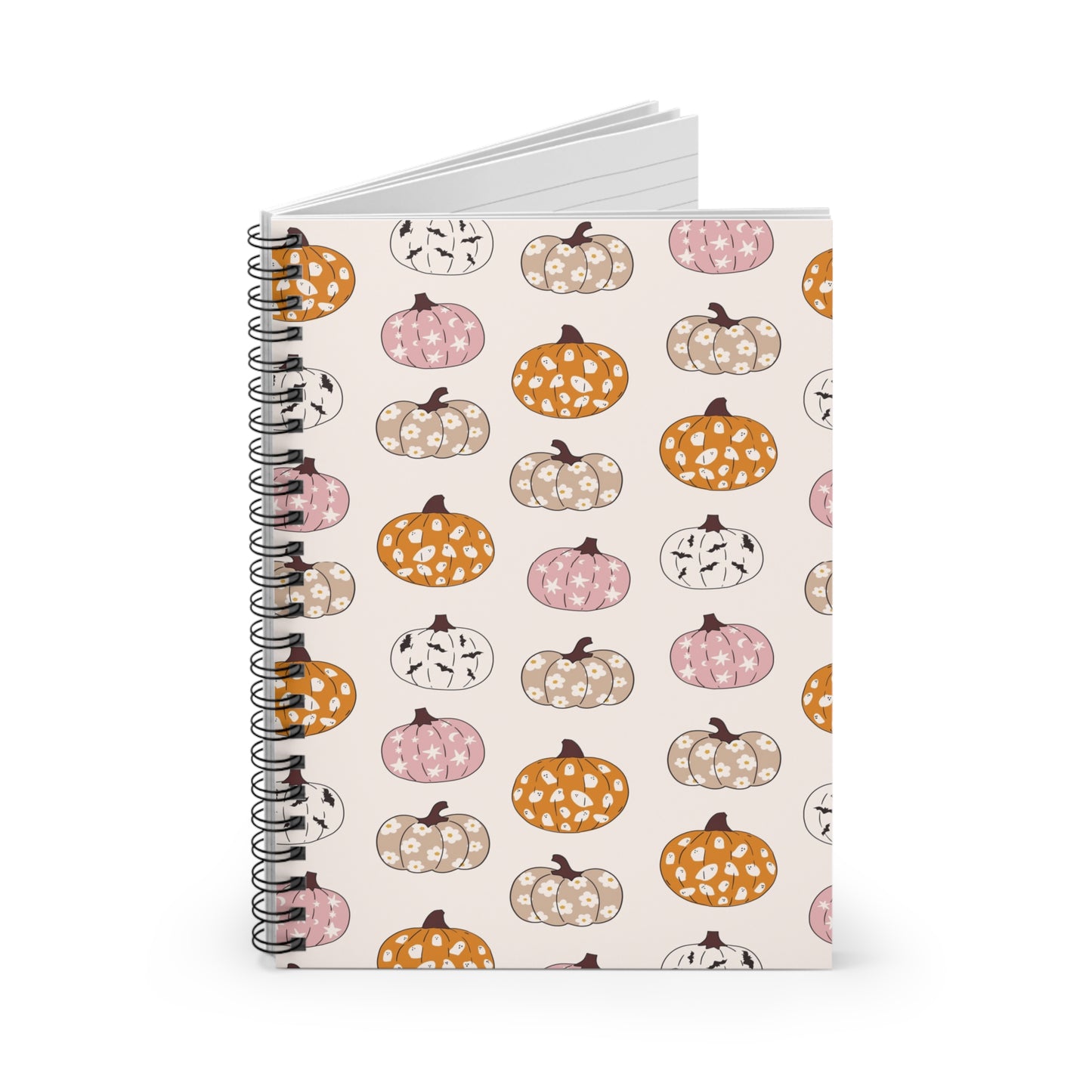 Halloween Pink Pumpkin Notebook