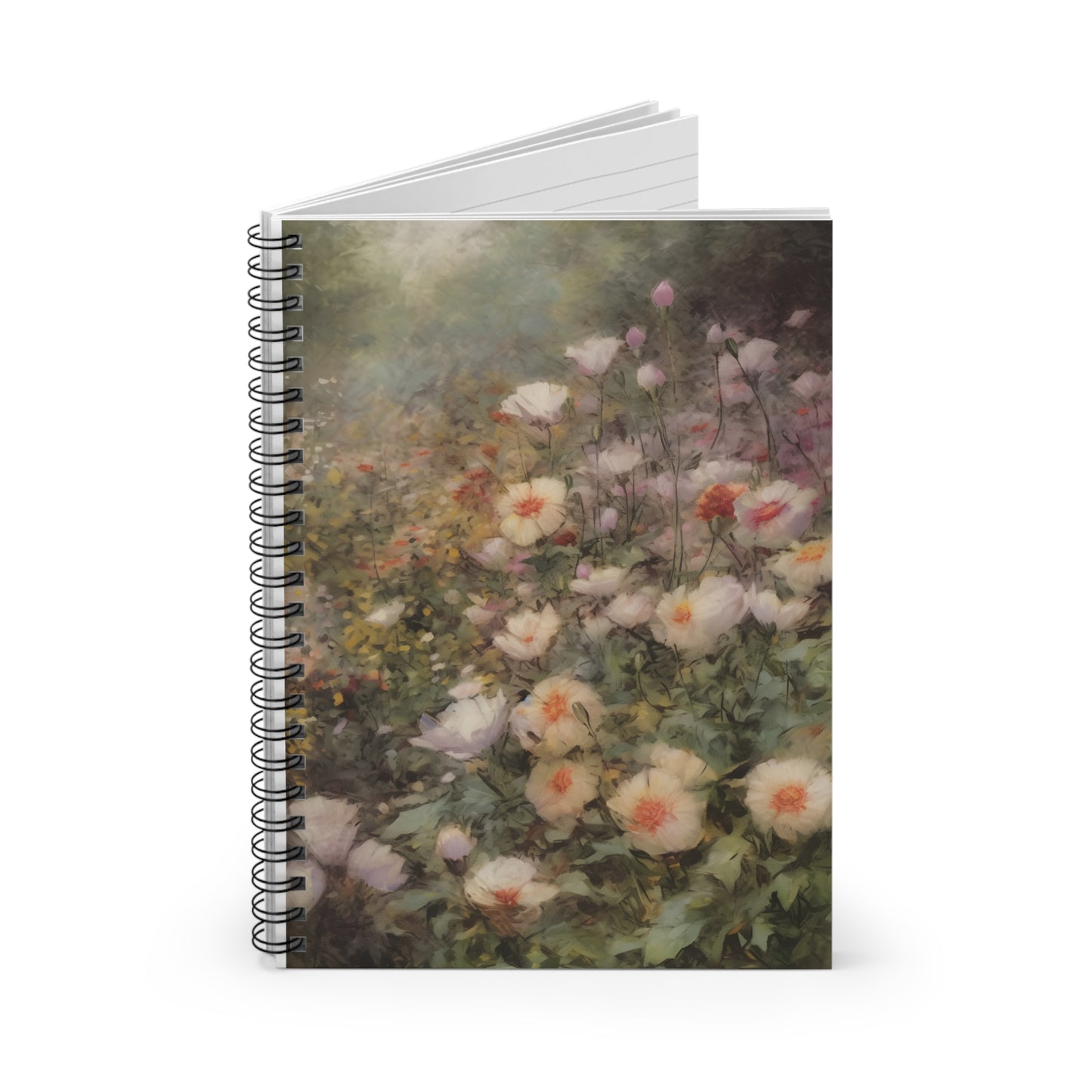 Vintage Rose Spring Garden Notebook