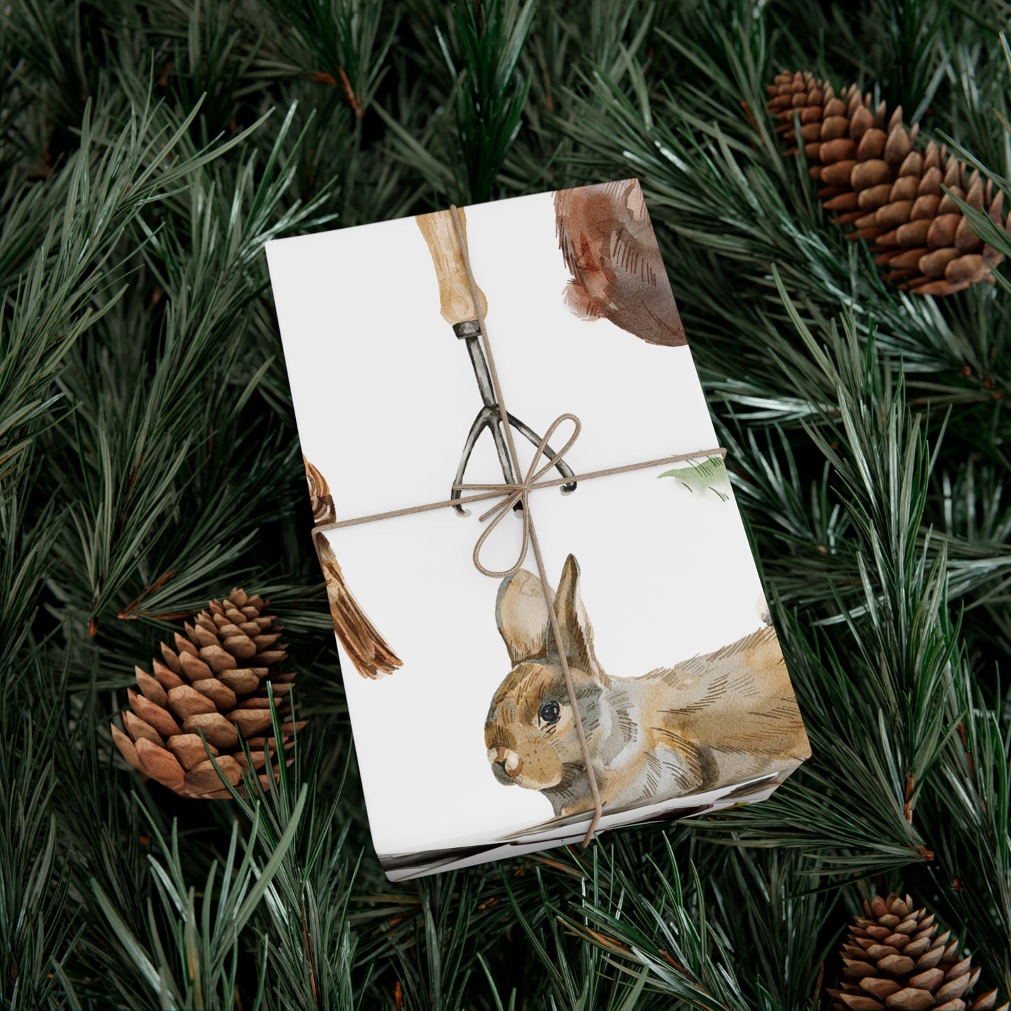 Garden Themed Wrapping Paper