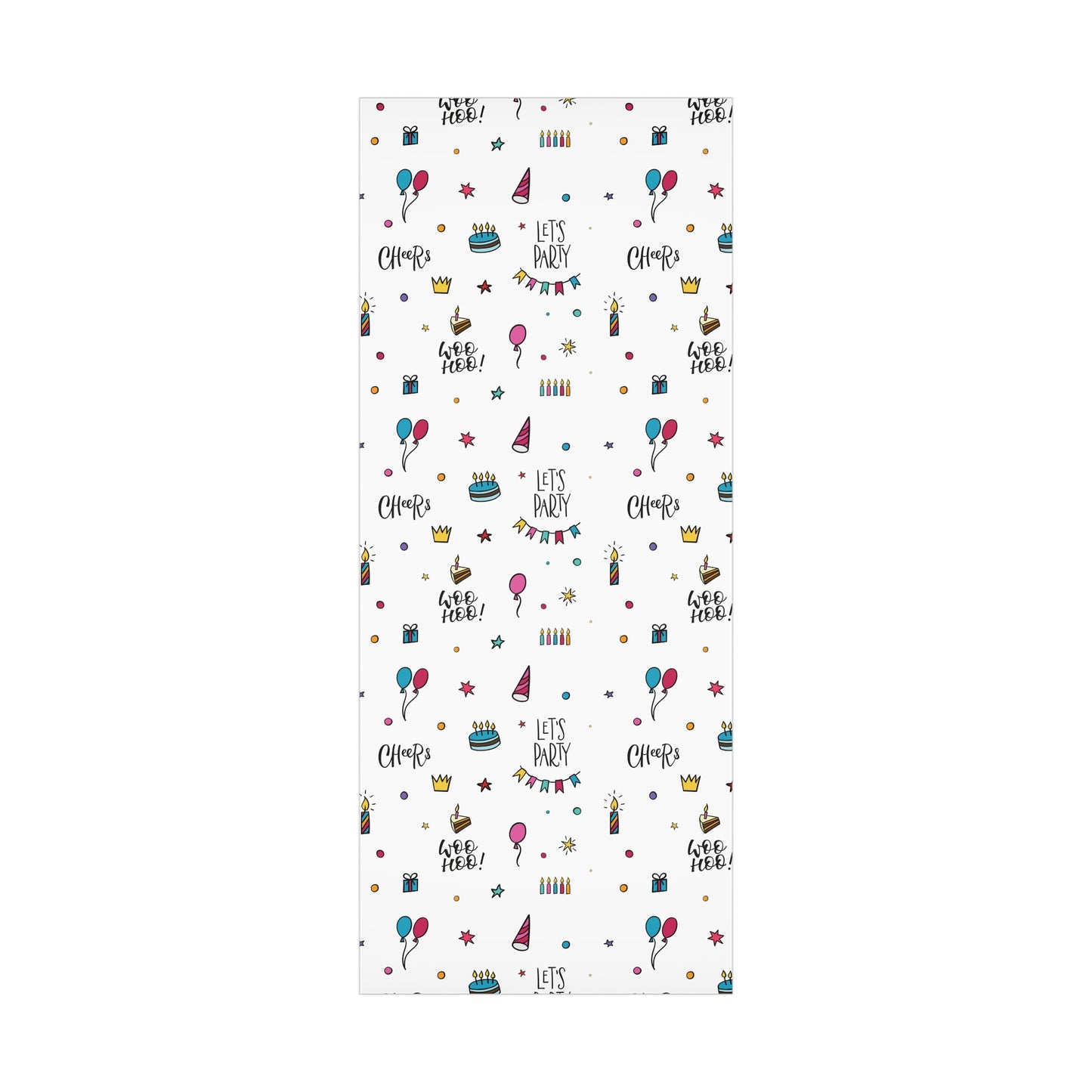 Let's Party Birthday Wrapping Paper