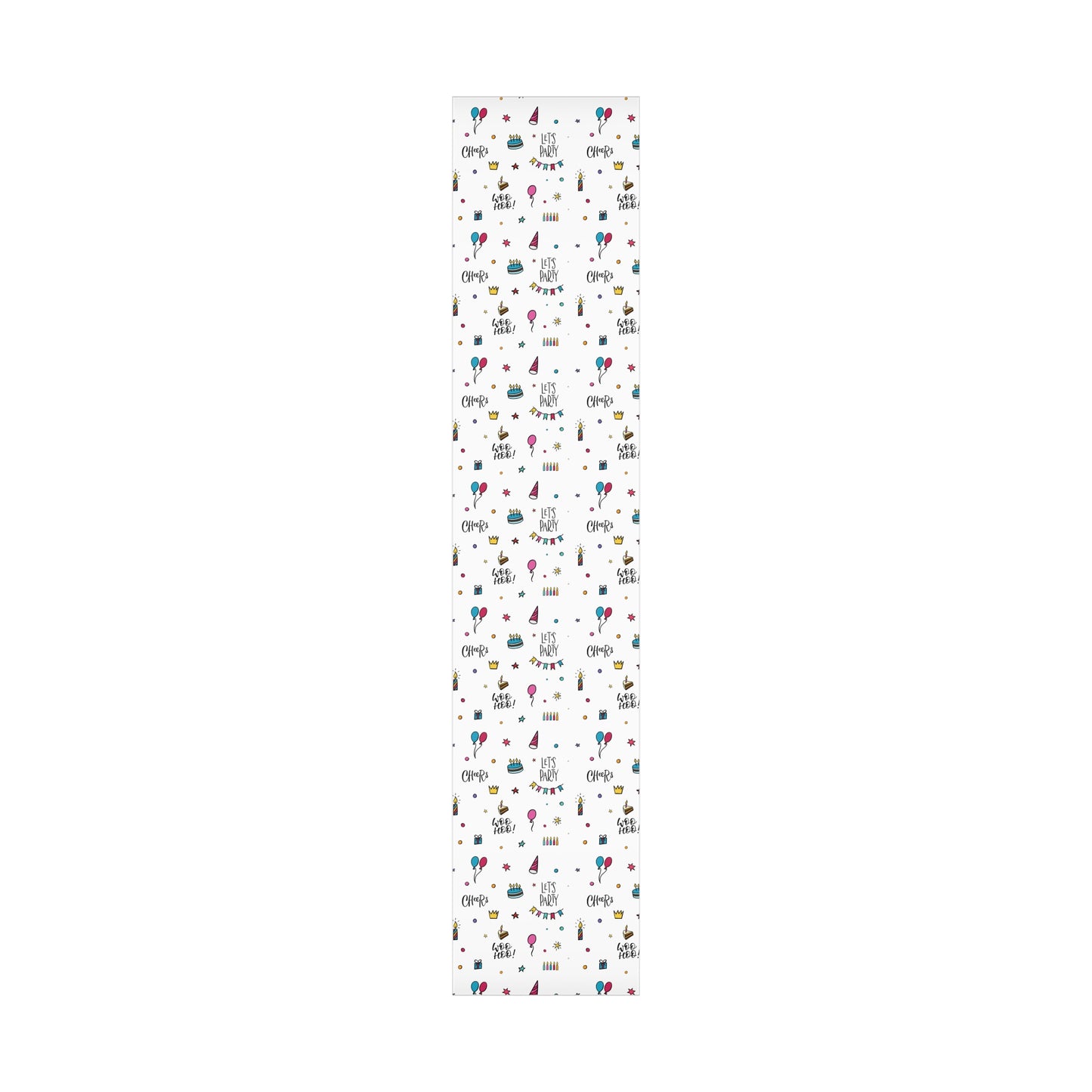 Let's Party Birthday Wrapping Paper