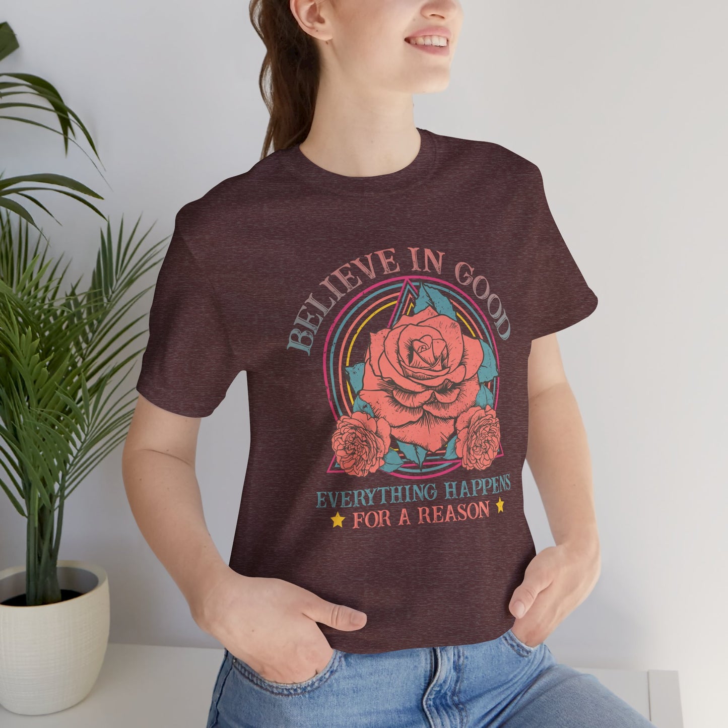 Believe in the Good Unisex Jersey Short Sleeve Tee