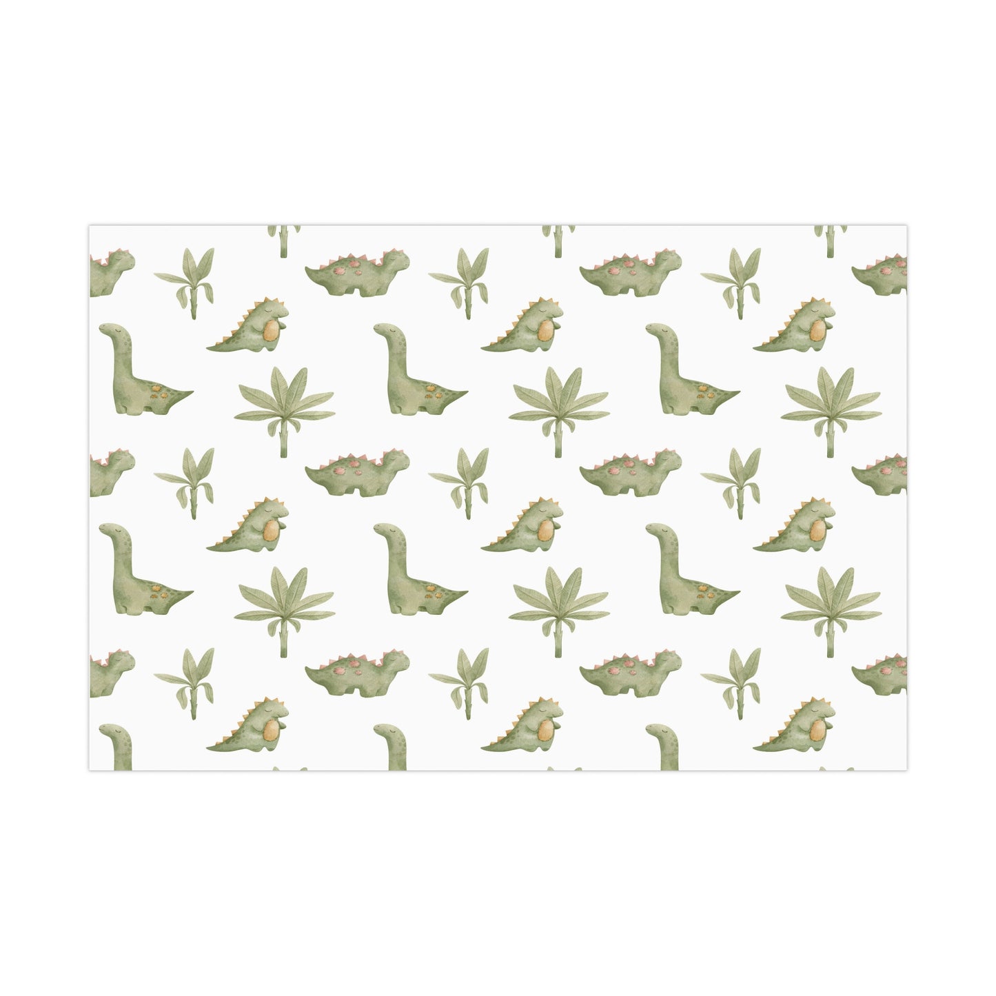 Dinosaur Baby Wrapping Paper Roll
