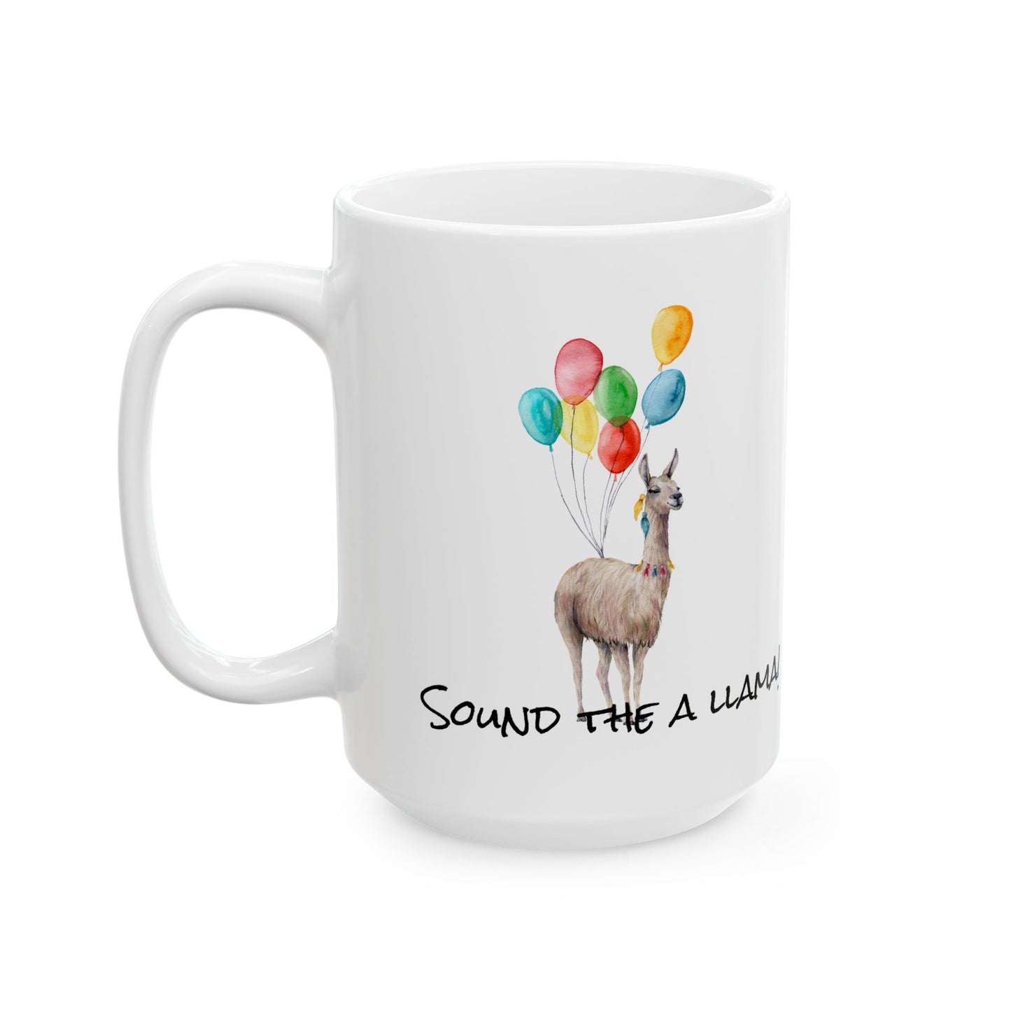 Llama Birthday Ceramic Mug