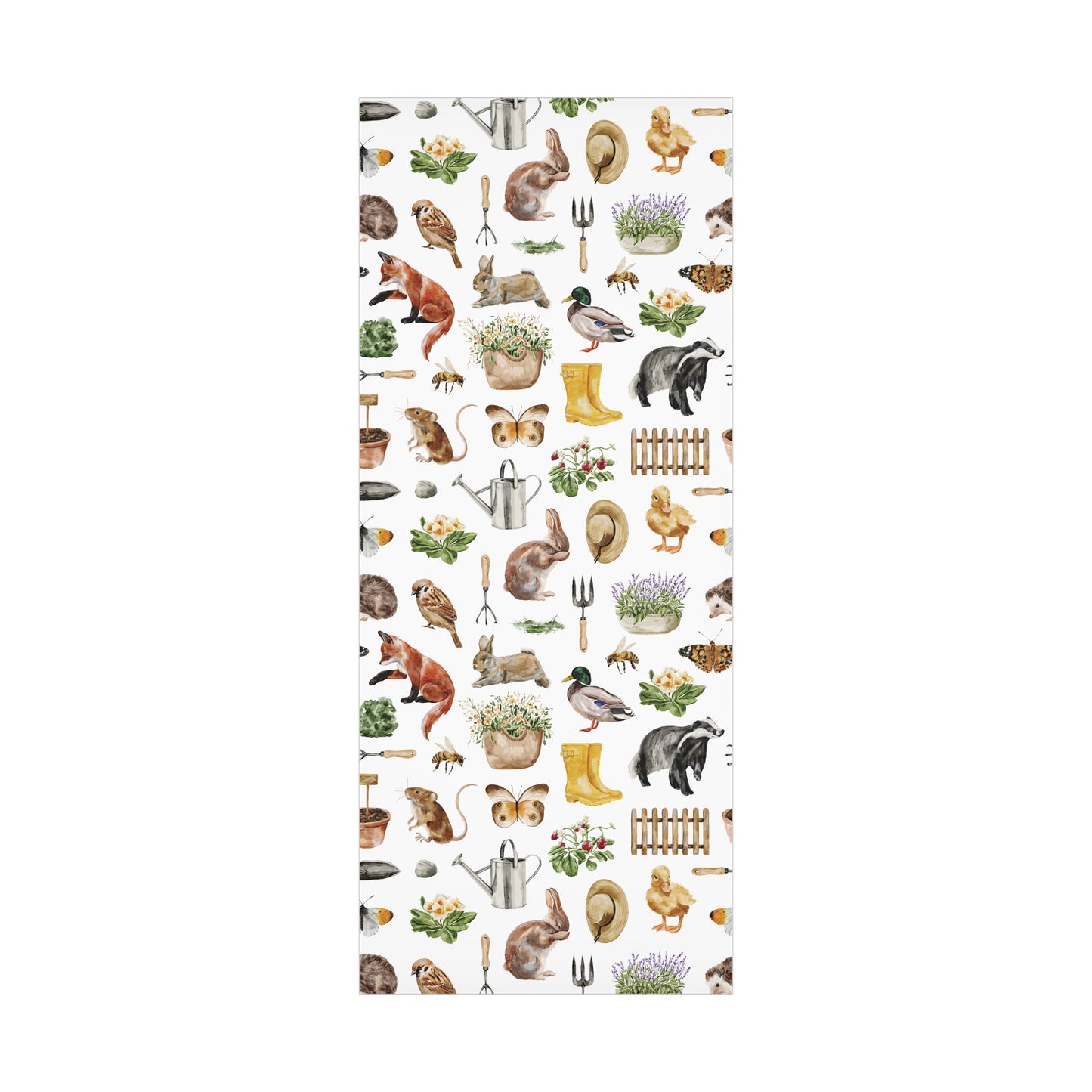Garden Themed Wrapping Paper