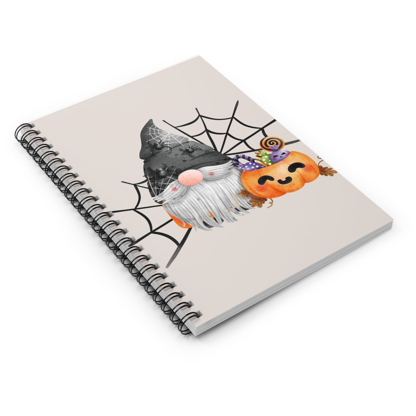 Spooky Gnome Halloween Notebook