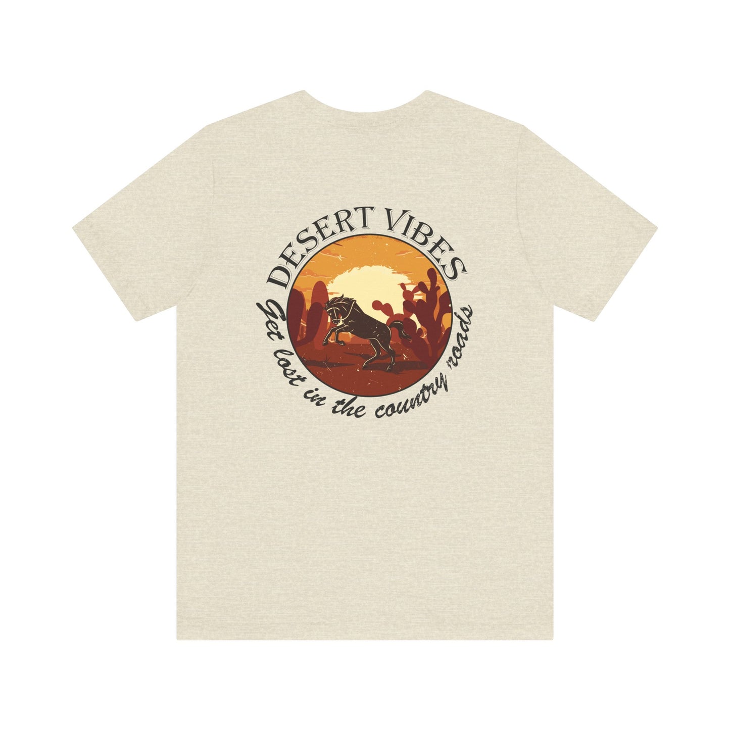 Wild Stallion Country Unisex Jersey Short Sleeve Tee