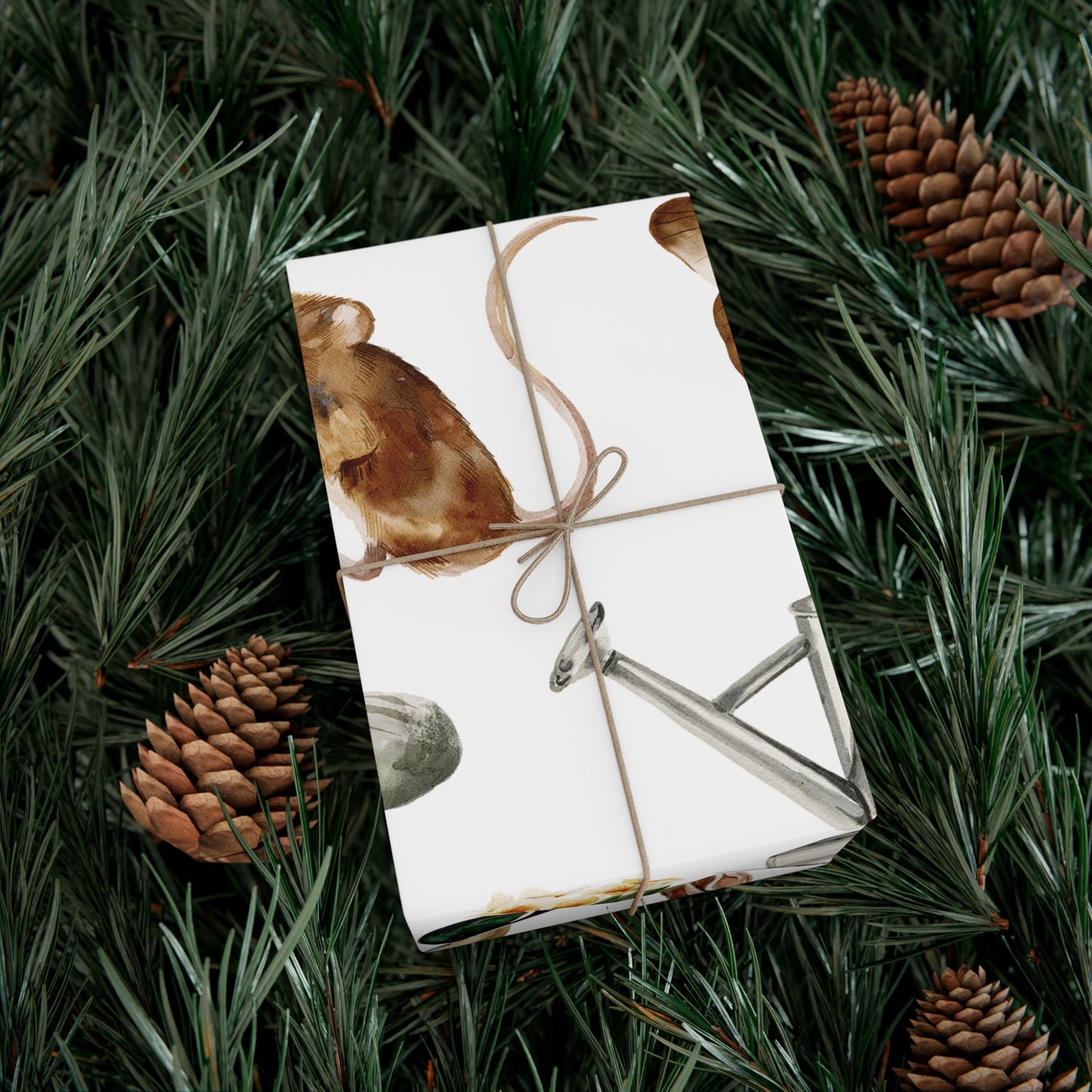 Garden Themed Wrapping Paper