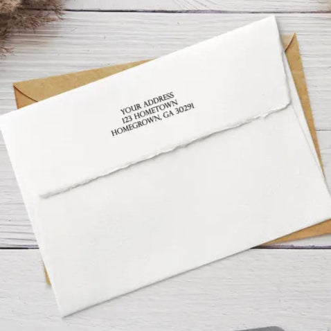 1Return Address Printing - Premium  from Sugar and Spice  - Just $0.75! Shop now at Sugar and Spice Paper