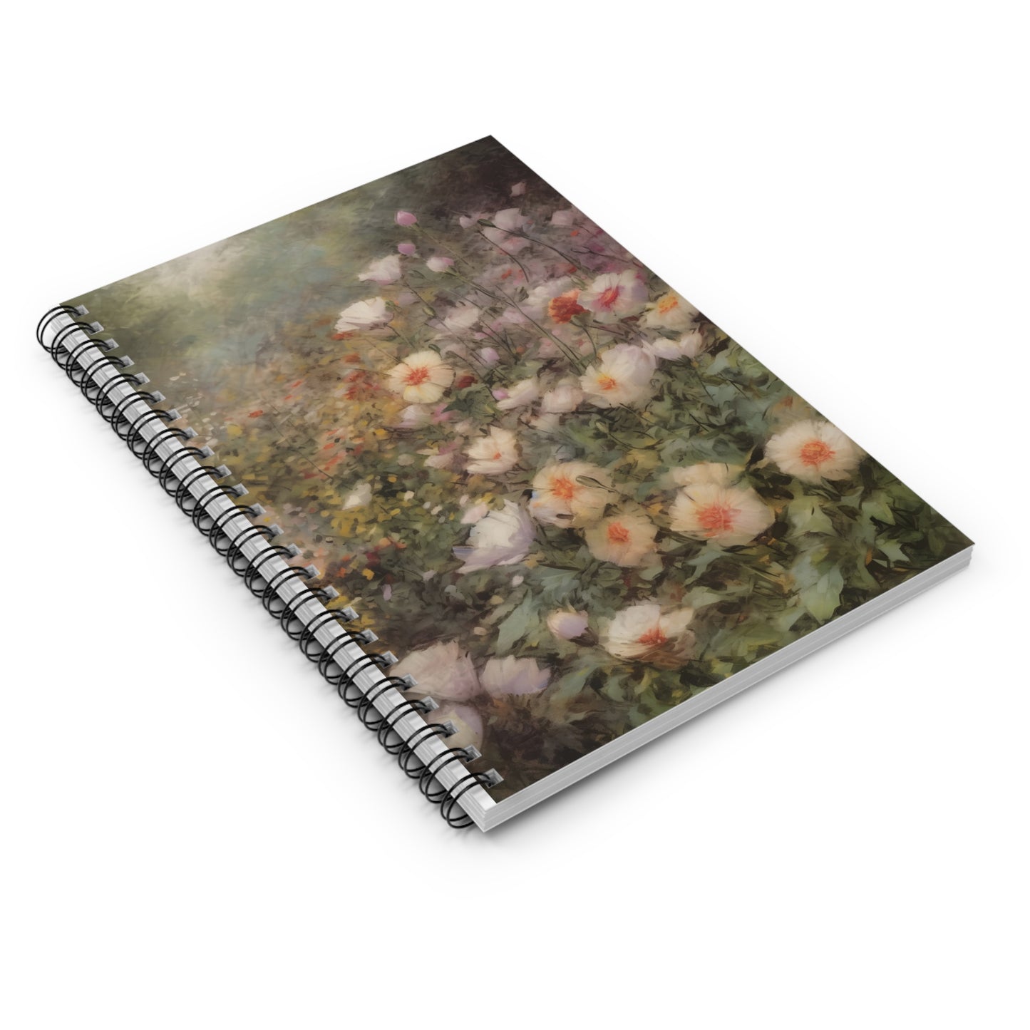 Vintage Rose Spring Garden Notebook