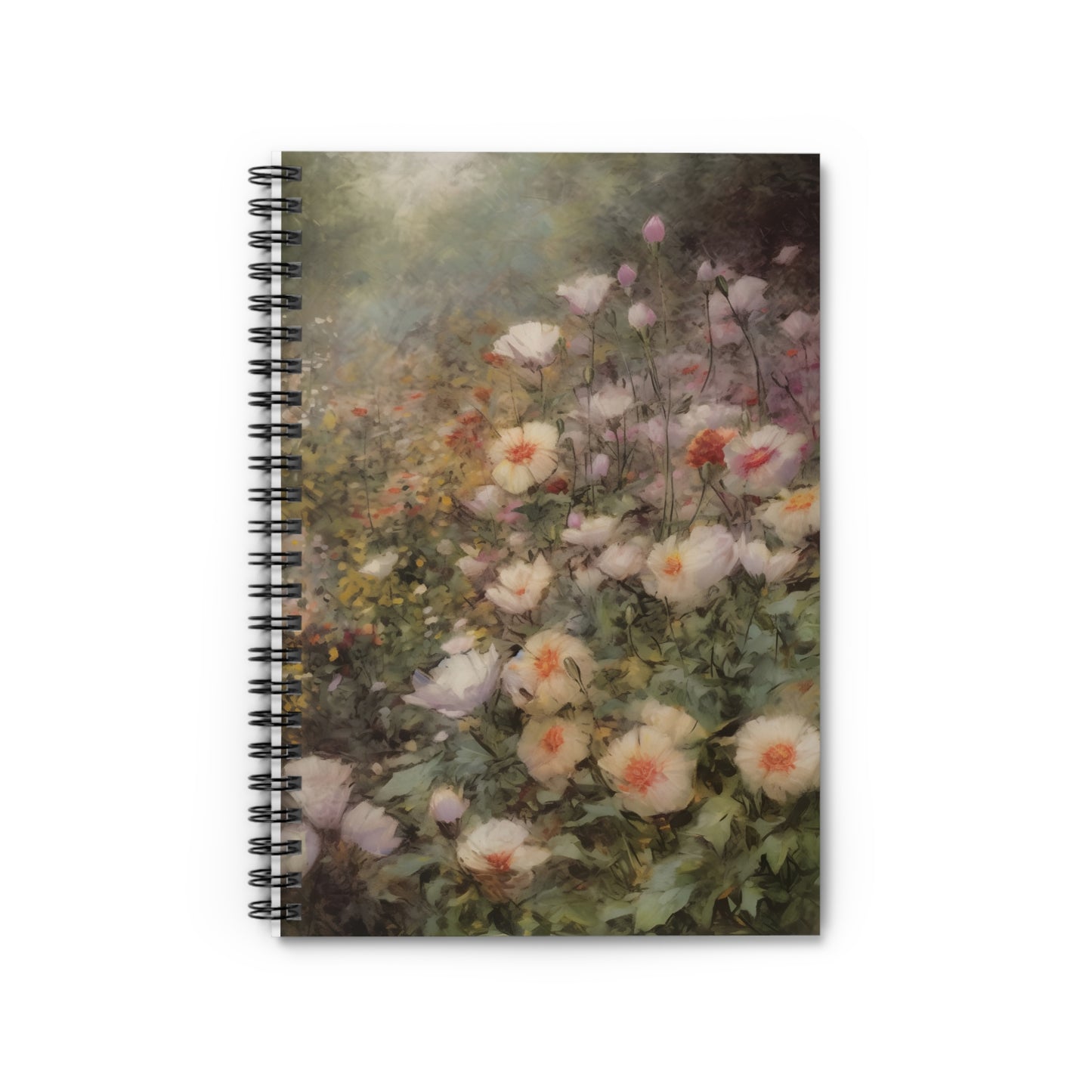 Vintage Rose Spring Garden Notebook