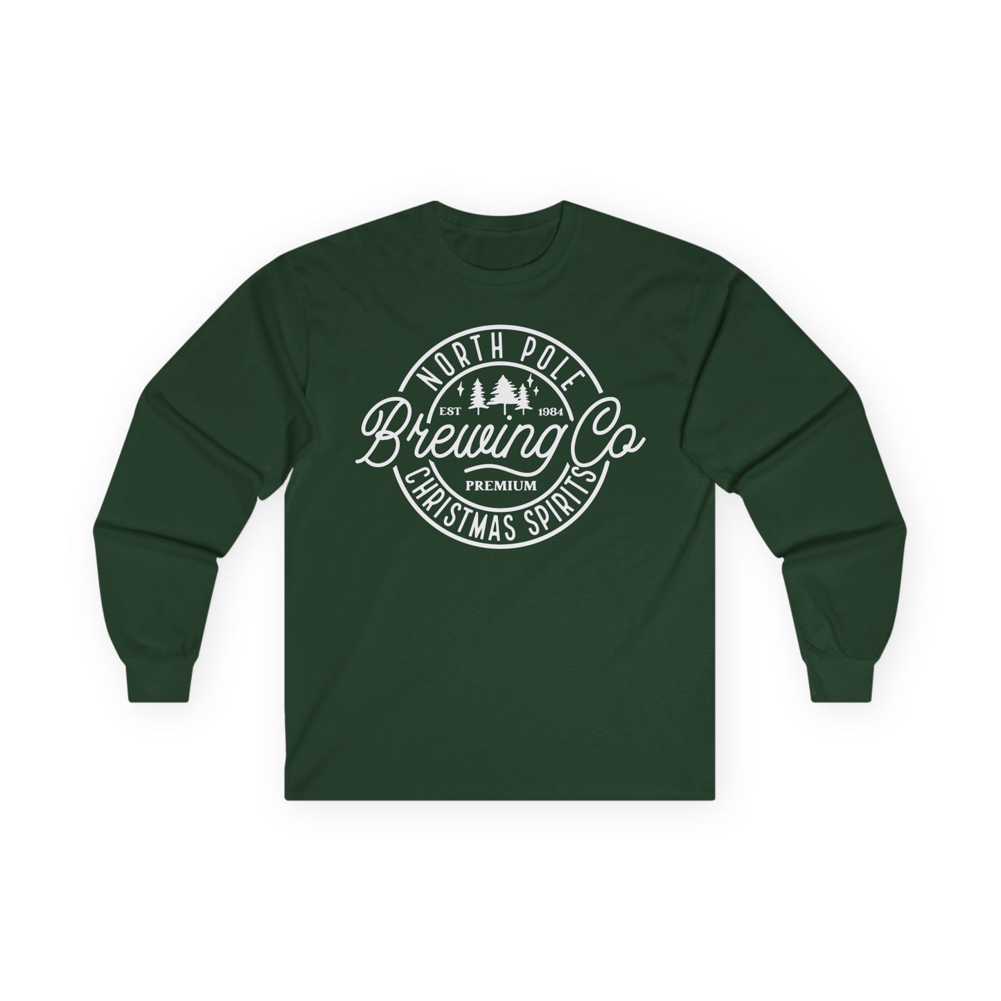 North Pole Brewing Co. Long Sleeve Tee - Holiday Spirit Tee