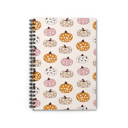Halloween Pink Pumpkin Notebook