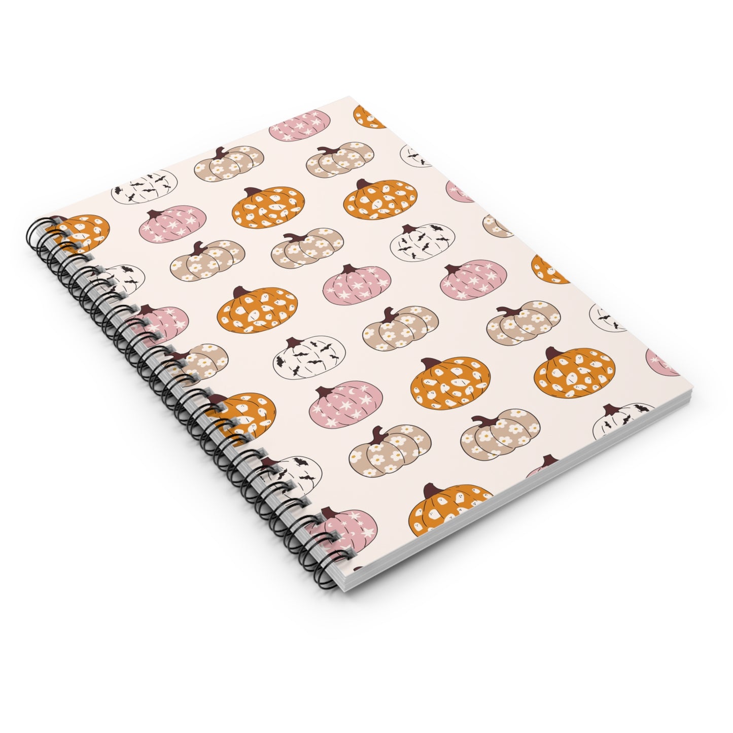 Halloween Pink Pumpkin Notebook