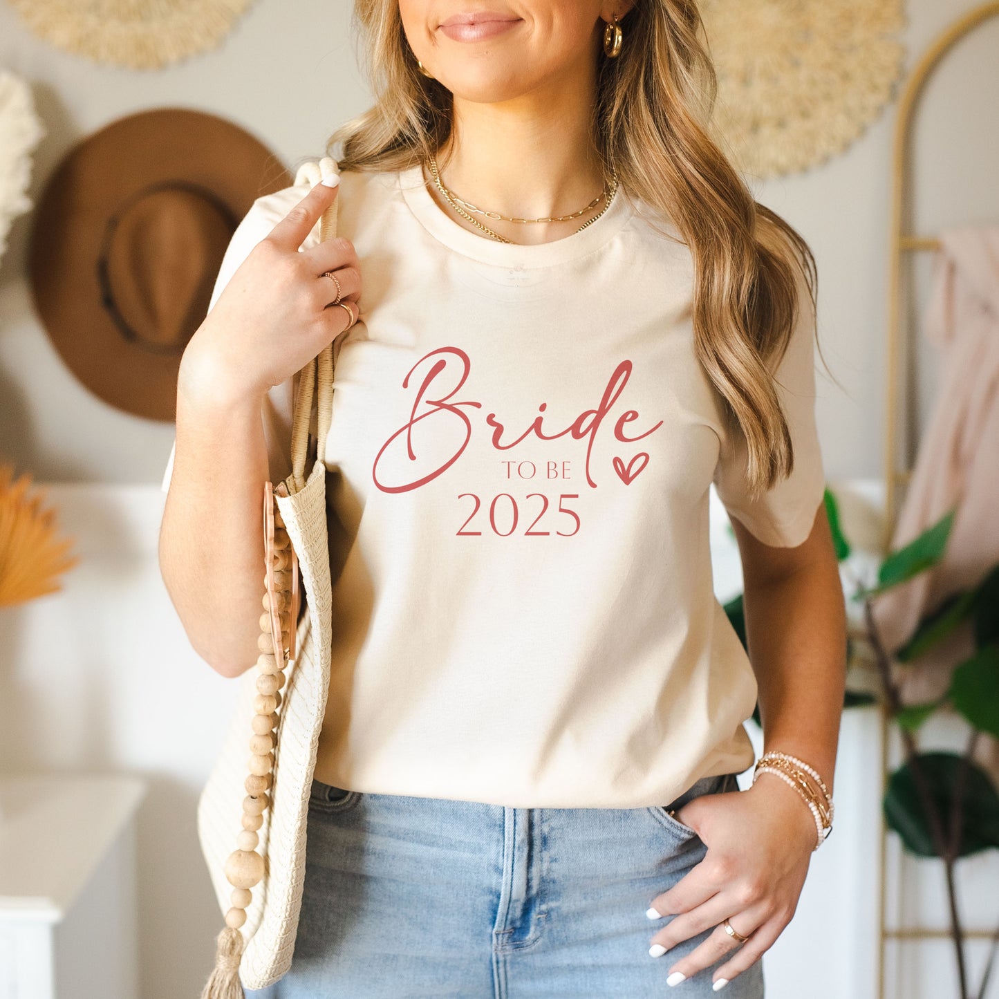 Bride Tribe Pink Unisex Jersey Short Sleeve Tee