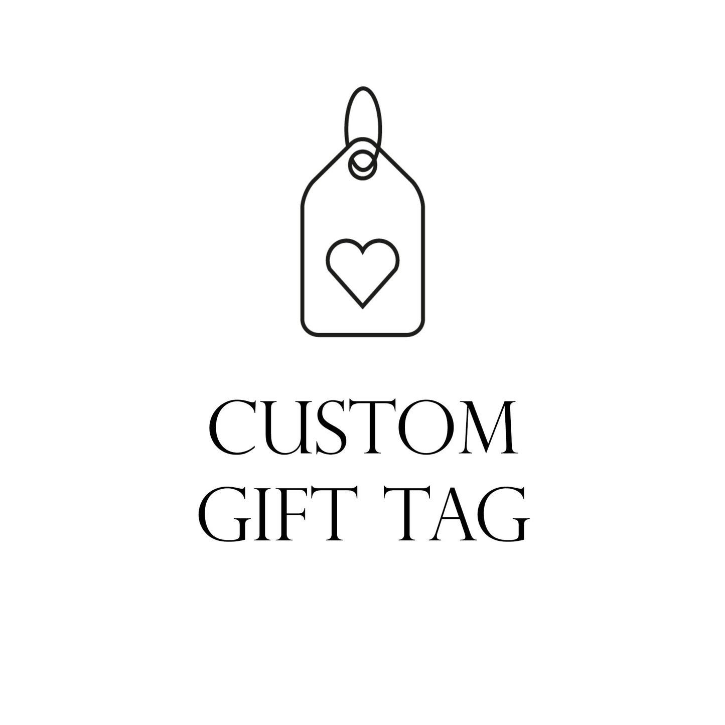 Custom Gift Tag