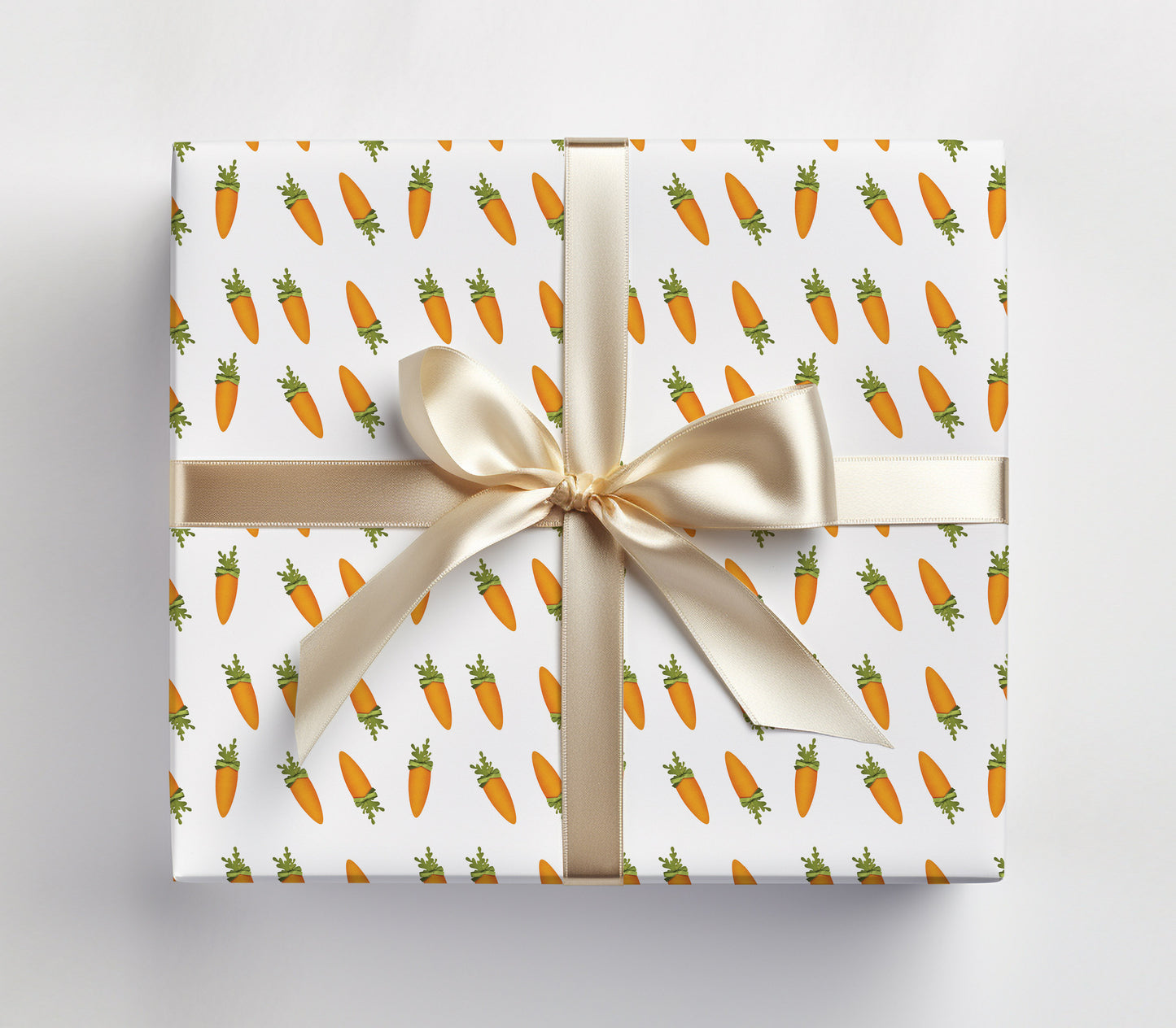 Easter Carrot Garden Wrapping Paper