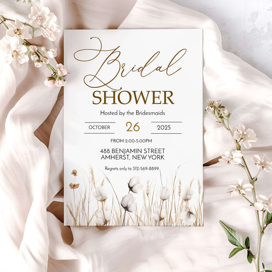 bridal shower, boho wedding, bridal shower decor, bridal bouquet, farm wedding, bridal shower invite, boho bridal shower, printable invitation, wedding ribbon, wedding shower, shower invitation, rustic bridal shower