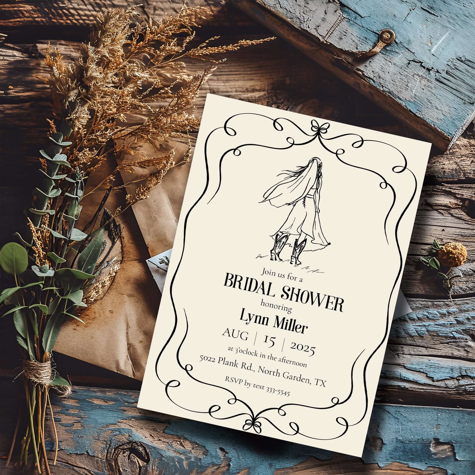 country wedding, western wedding, rustic wedding, wedding invitation, cowboy wedding, barn wedding, printable invitation, rustic invitations, western, desert wedding, country western, southwestern wedding, outdoor wedding