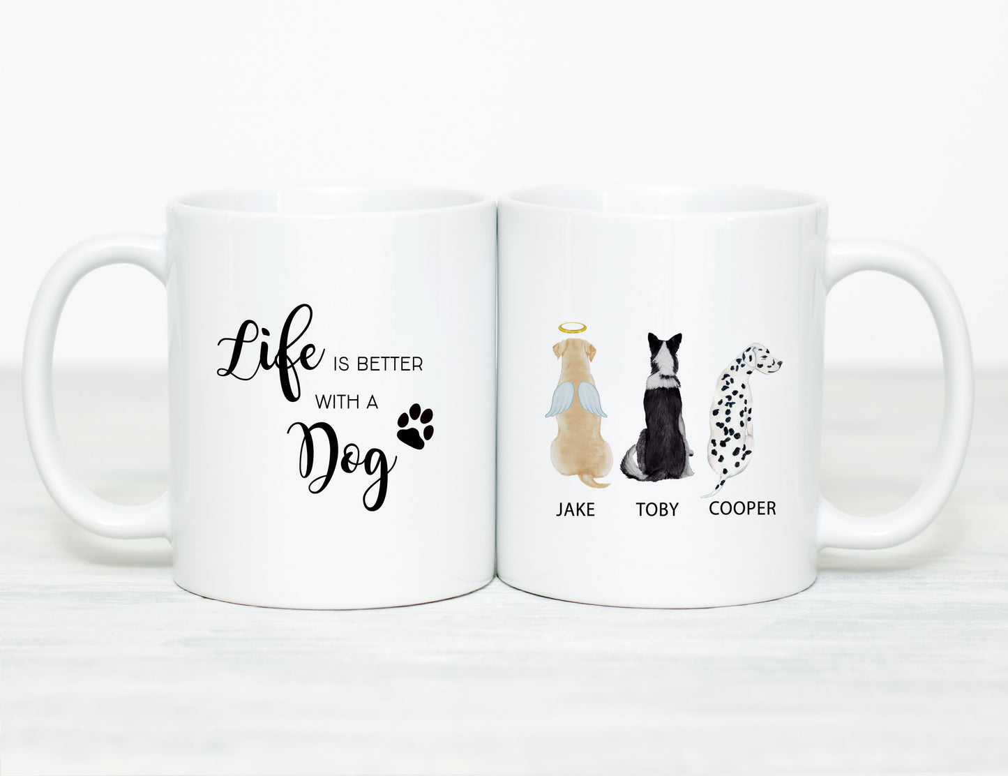 Dog Pet Lover Personalized Ceramic Mug