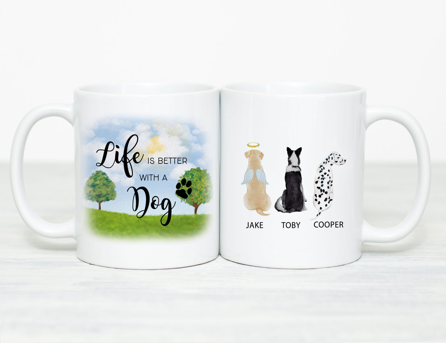 Dog Pet Lover Personalized Ceramic Mug
