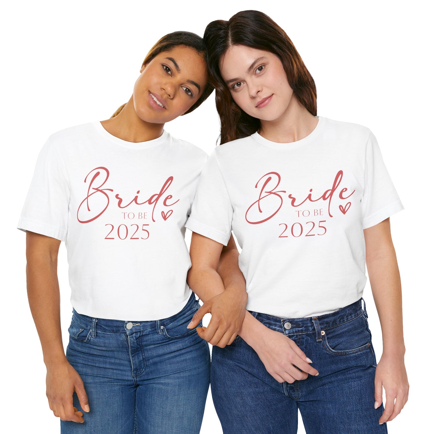 Bride Tribe Pink Unisex Jersey Short Sleeve Tee