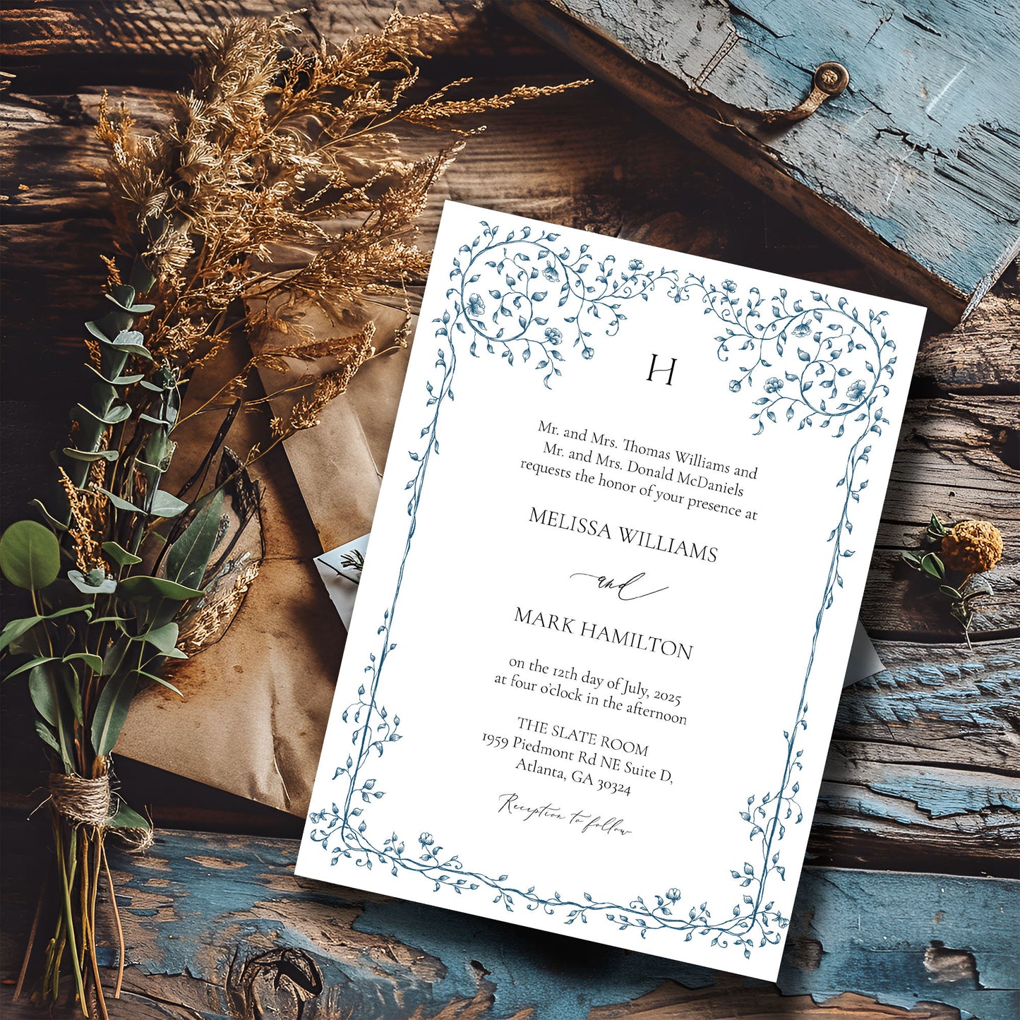 Invitation, custom, baby, bridal, wedding, holiday, event, party,
