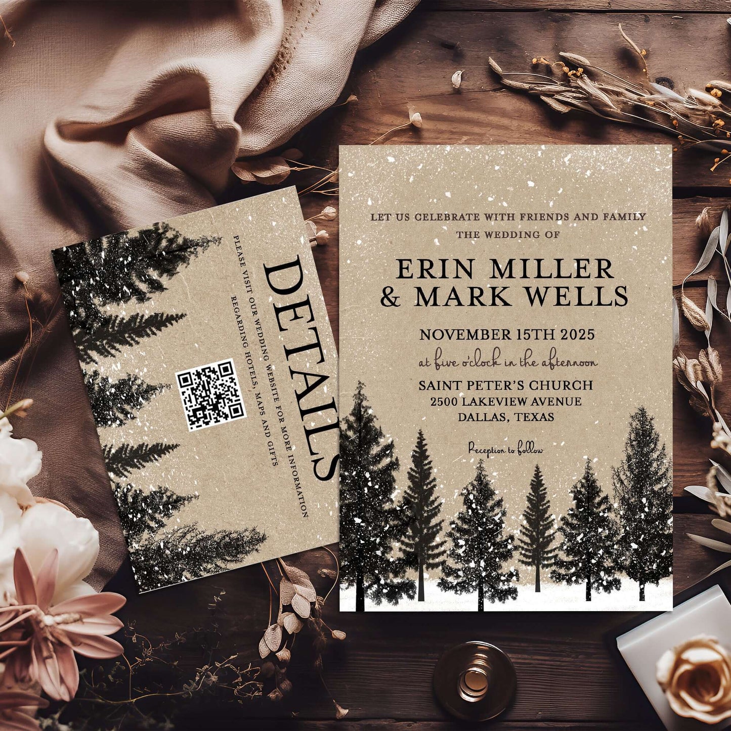Invitation, custom, baby, bridal, wedding, holiday, event, party,