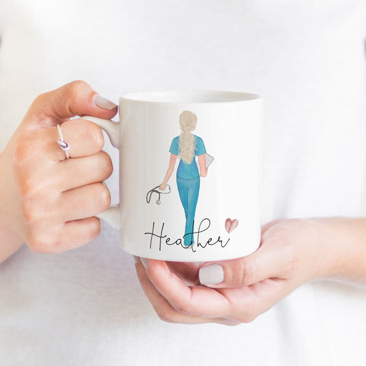 Nurse or Doctor Personalized Ceramic Mug