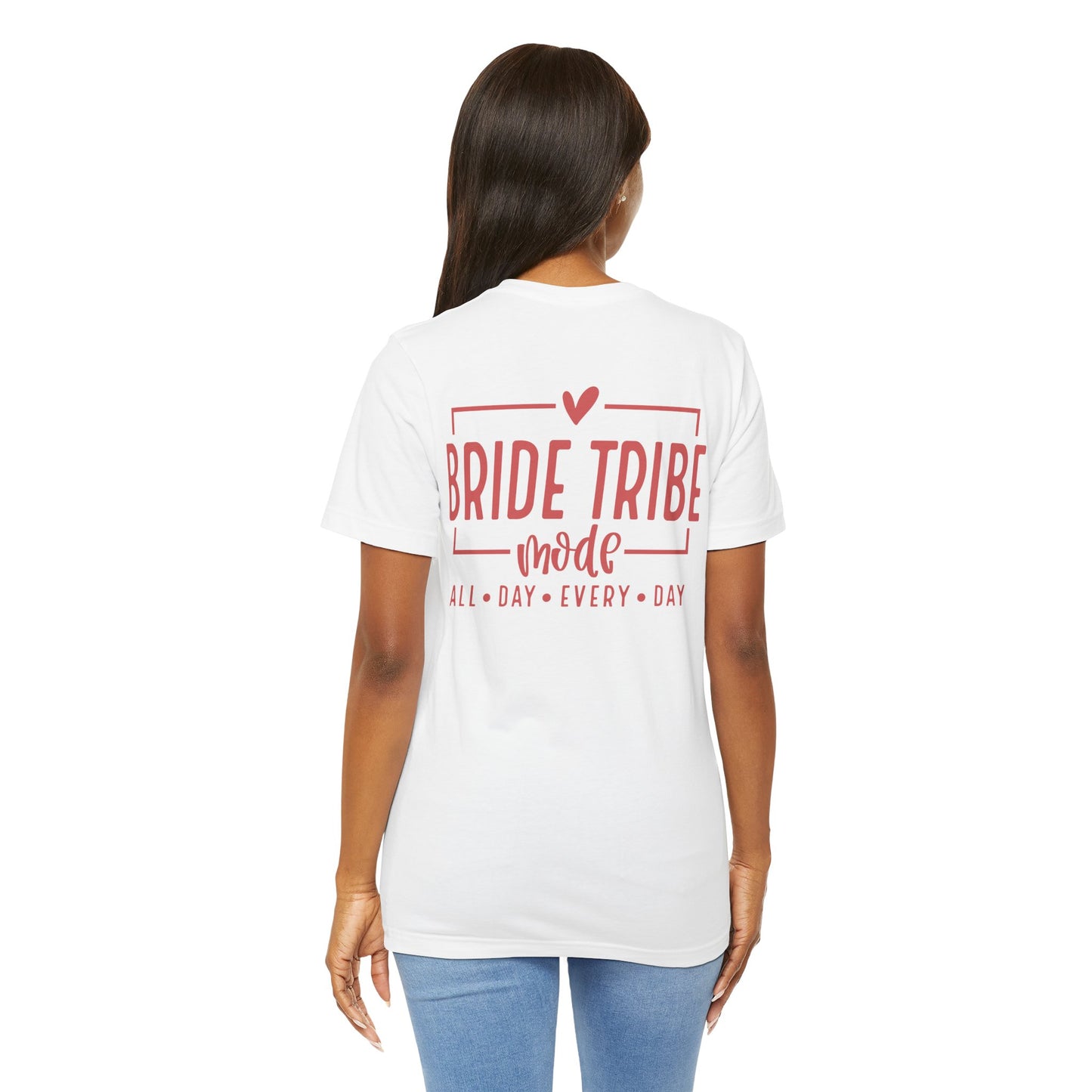 Bride Tribe Pink Unisex Jersey Short Sleeve Tee