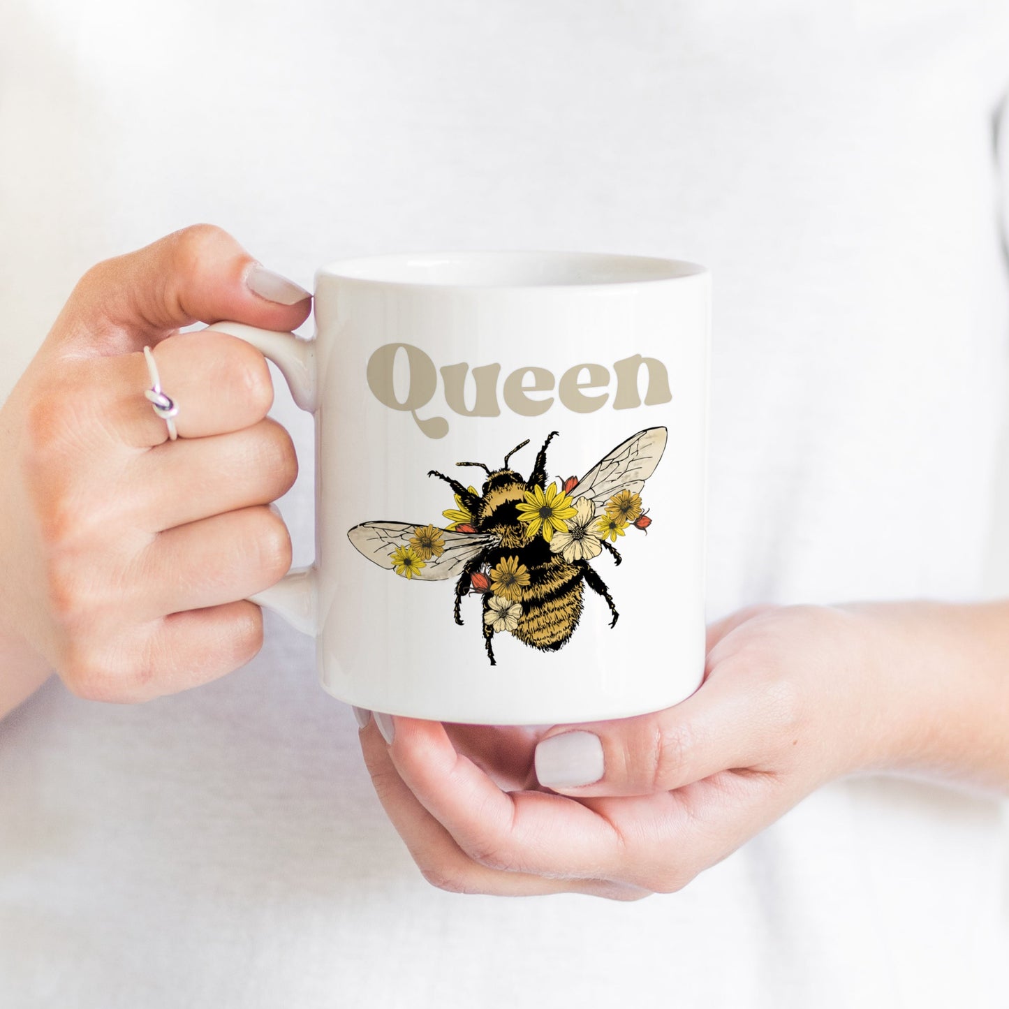 Queen Bee Ceramic Mug
