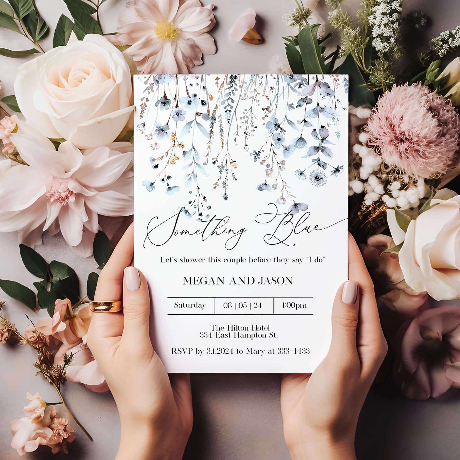 Invitation, custom, baby, bridal, wedding, holiday, event, party,