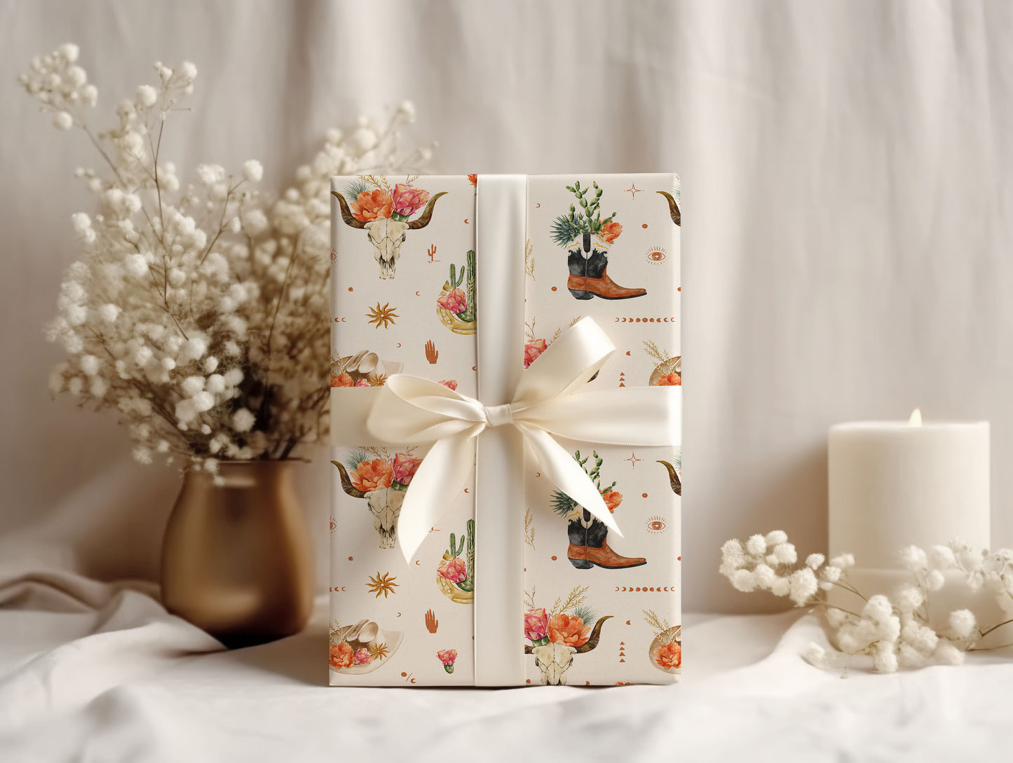 Southeastern Country Western Wrapping Paper