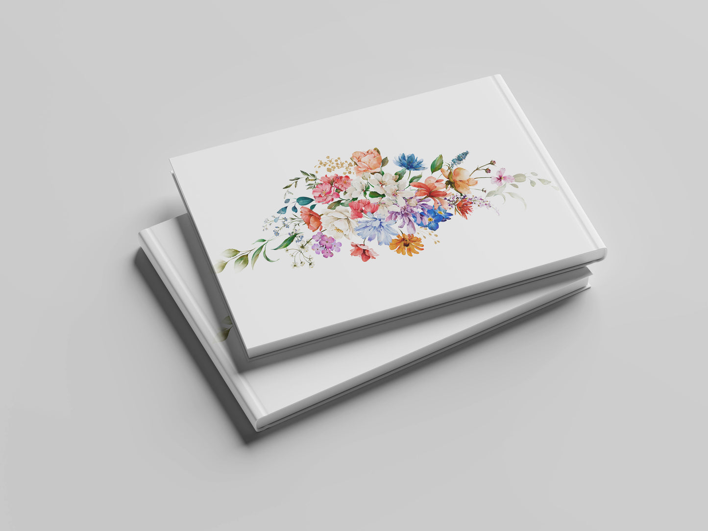 Wildflower Wedding Guest Book