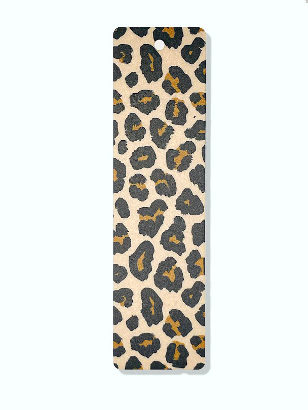 Cheetah Print Animal Acrylic Bookmark