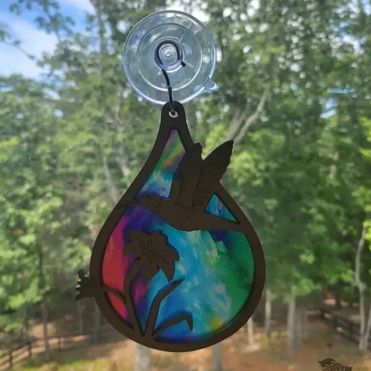 Hummingbird Sun Catcher - Premium  from Sugar and Spice - Just $15! Shop now at Sugar and Spice Paper