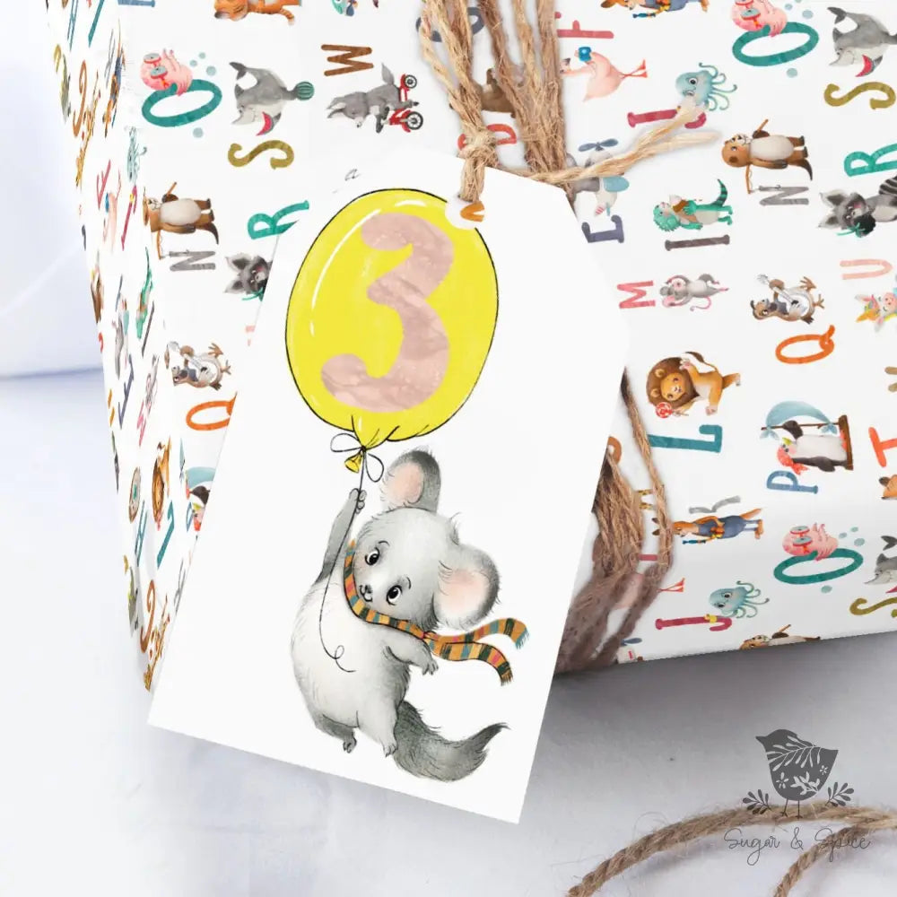 Number Birthday Gift Tags - Premium Craft Supplies & Tools > Party & Gifting > Labels, Stickers & Tags > Tags from Sugar and Spice Invitations - Just $15.20! Shop now at Sugar and Spice Paper