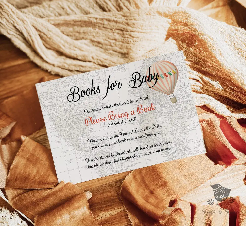 Oh the Places She'll Go Books for Baby - Premium Paper & Party Supplies > Paper > Invitations & Announcements > Invitations from Sugar and Spice Invitations - Just $1.50! Shop now at Sugar and Spice Paper