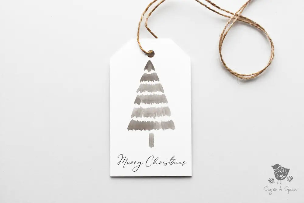 Rustic Christmas Tree Gift Tags - Premium Craft Supplies & Tools > Party & Gifting > Labels, Stickers & Tags > Tags from Sugar and Spice Invitations - Just $26! Shop now at Sugar and Spice Paper