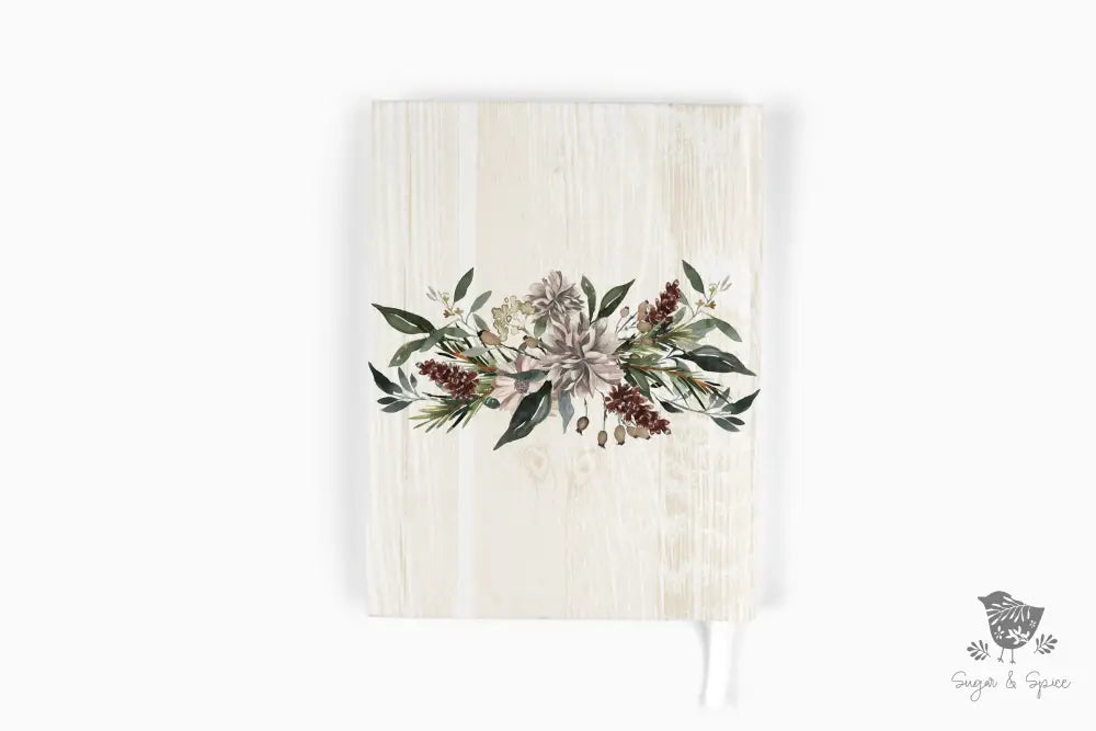 Woodland Fox Rustic Wedding Guest Book - Premium from Sugar and Spice - Just $45! Shop now at Sugar and Spice Paper