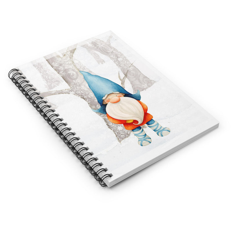 Winter Gnome Spiral Notebook