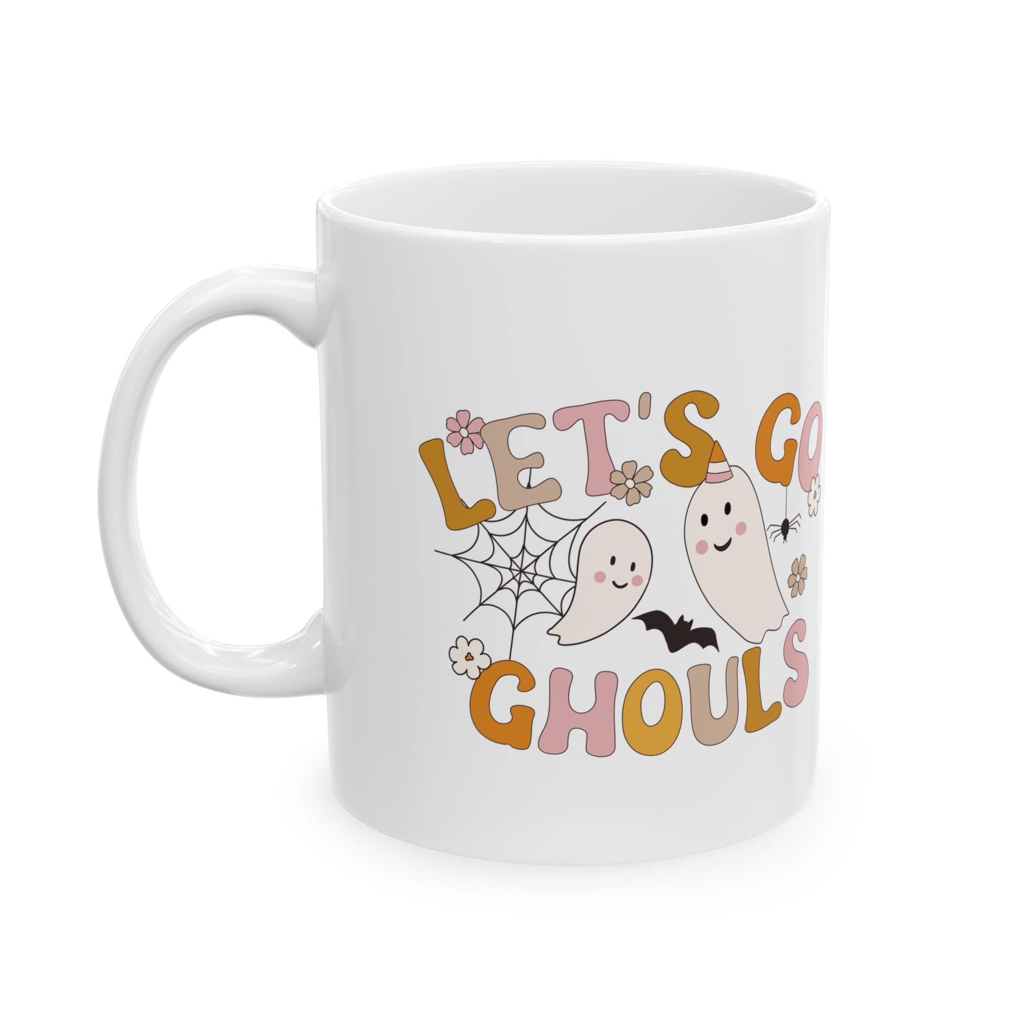 Let's Go Ghouls Fall Ceramic Mug