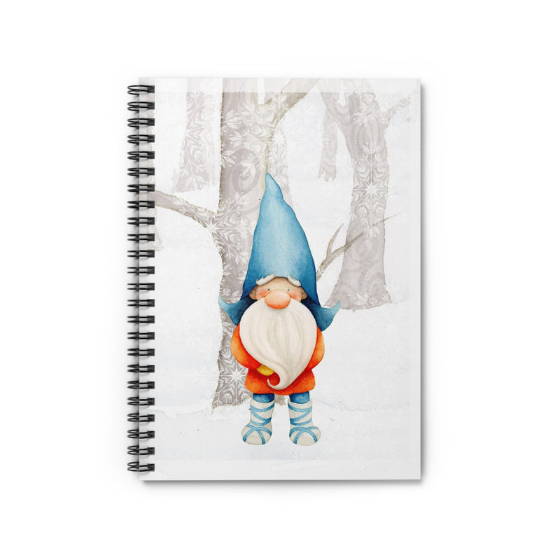 Winter Gnome Spiral Notebook