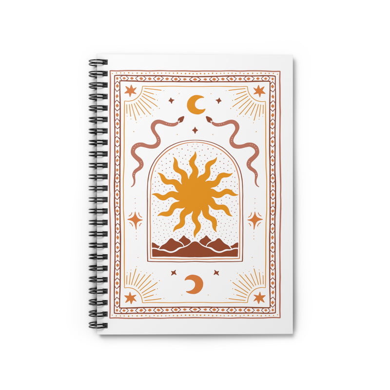 Southwest Desert Sunset Spiral Notebook