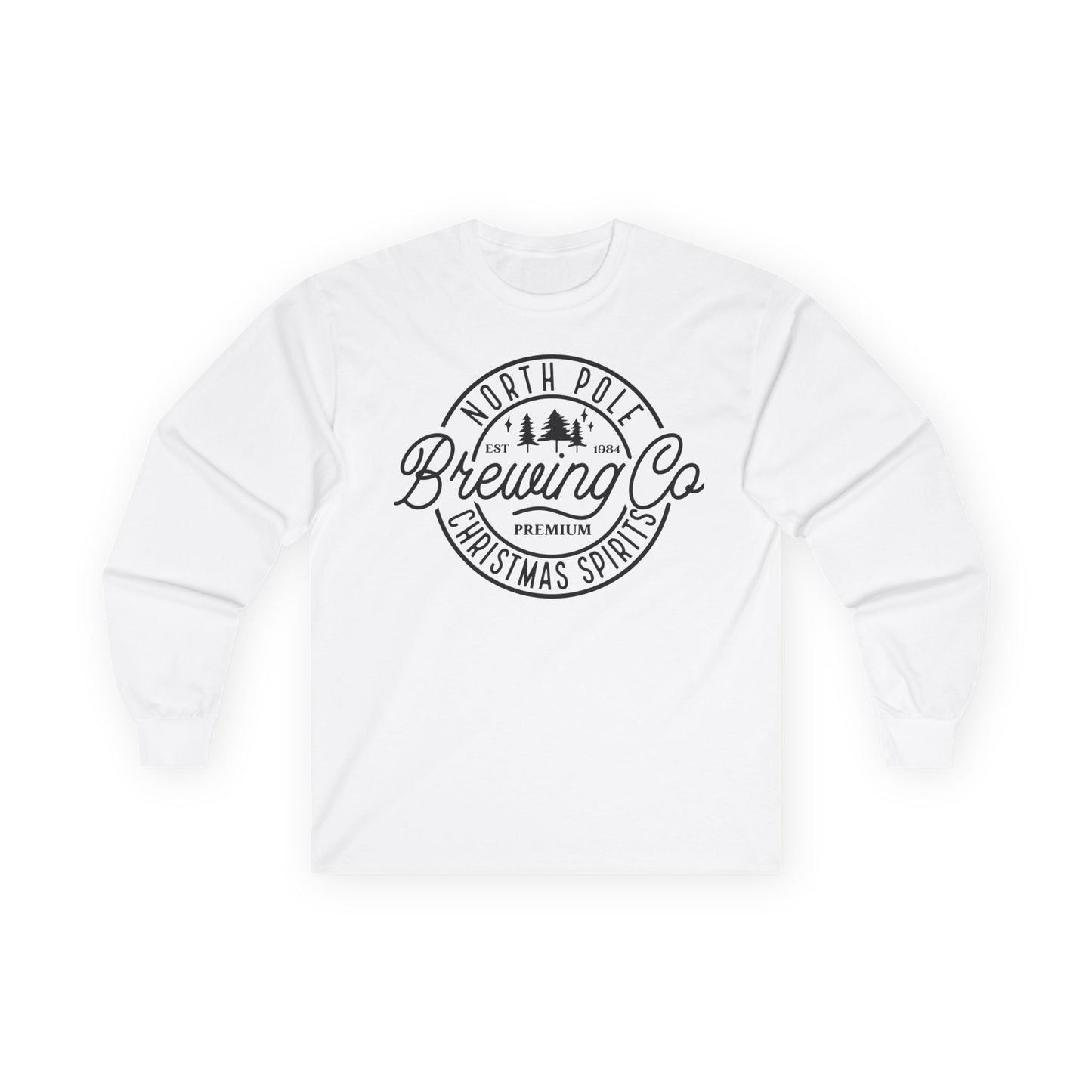 North Pole Brewing Co. Long Sleeve Tee - Holiday Spirit Tee