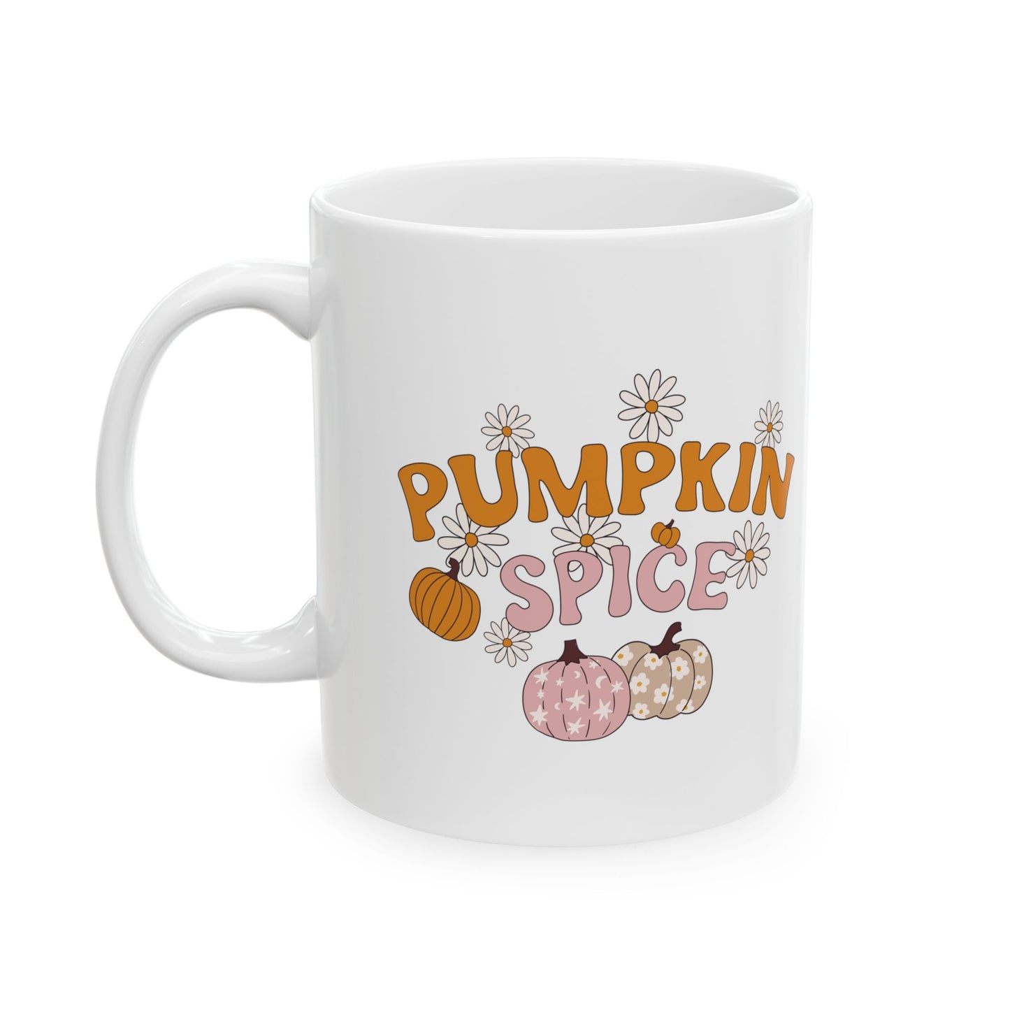 Pumpkin Spice Fall Ceramic Mug