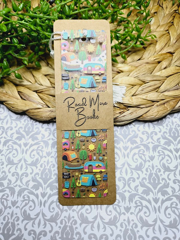 Camping Outdoor Bookmark