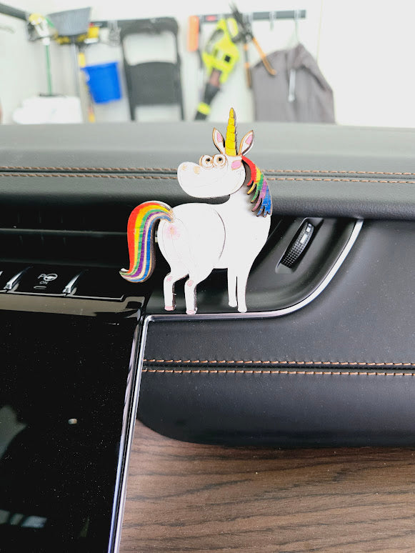 Unicorn Essential Oil Car Air Vent Diffuser