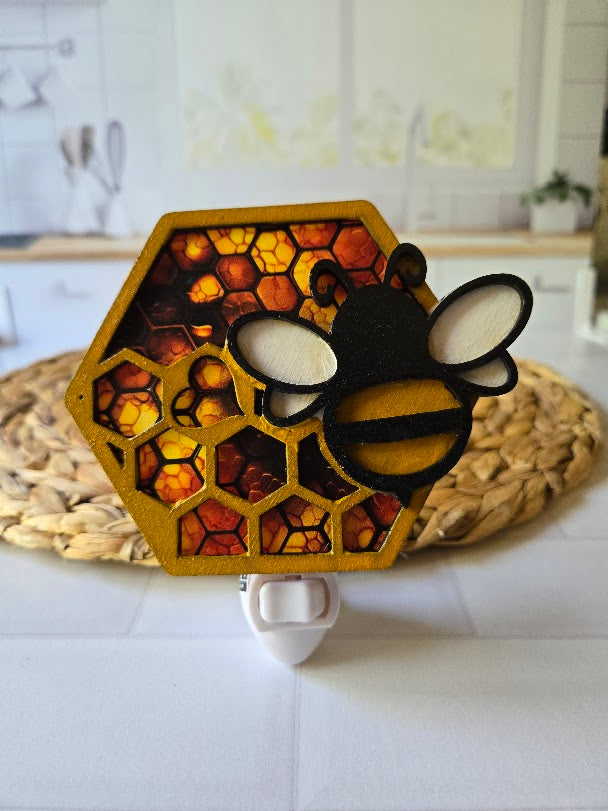 Honey Bee Night Light