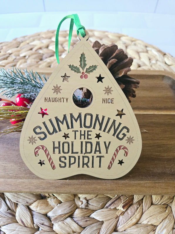 Summing the Holy Sprit Christmas Ornament